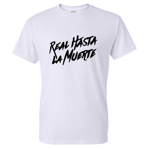 2020 новый real hasta la muerte solid color letter printed tshirt мужчины / женщины повседневная o-образным вырезом streetwear hip hop тенни
2020 новый real hasta la muerte solid color letter printed tshirt мужчины / женщины повседневная o-образным вырезом streetwear hip hop тенни