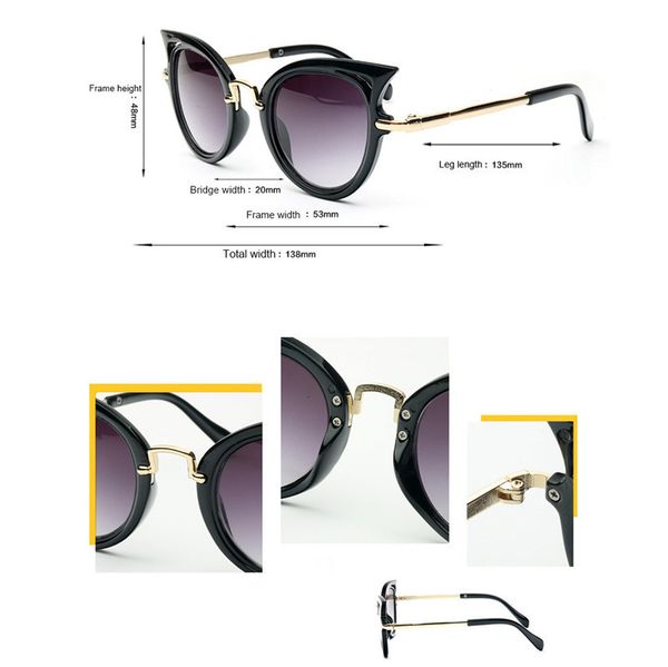 ttlife cat ears sunglasses kids kawaii child sun glasses round flower gafas toddler baby children eyewear girls boys yjhh0301 eczo, White;black
ttlife cat ears sunglasses kids kawaii child sun glasses round flower gafas toddler baby children eyewear girls boys yjhh0301 eczo, White;black