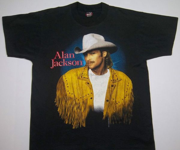 men short sleeves t shirt vintage 1993 alan jackson a lot about livin and a little bout love large t shirt
men short sleeves t shirt vintage 1993 alan jackson a lot about livin and a little bout love large t shirt