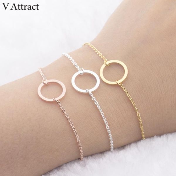v attract rose gold filled karma circle charm bracelets & bangles women men boho jewelry stainless steel chain silver pulseras, Black
v attract rose gold filled karma circle charm bracelets & bangles women men boho jewelry stainless steel chain silver pulseras, Black