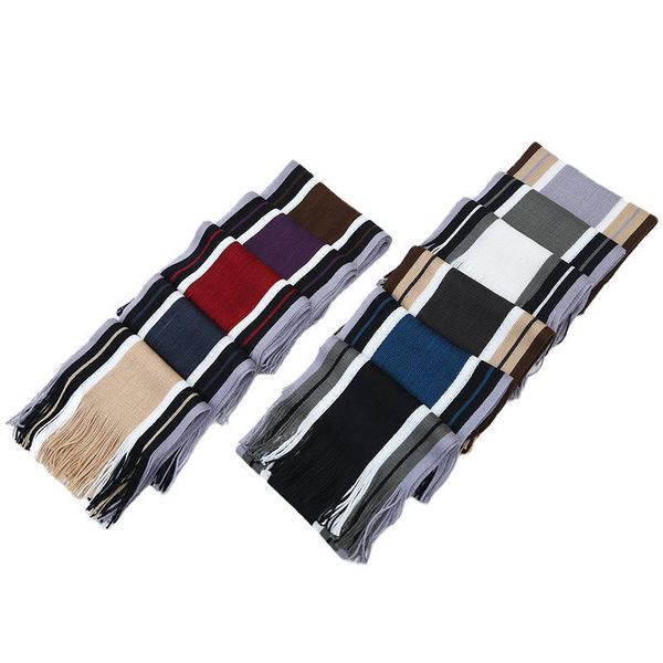 men's scarf winter fashion striped knitting long shawl wrap collar scarves for men casual tassel tippet simple stole, Blue;gray
men's scarf winter fashion striped knitting long shawl wrap collar scarves for men casual tassel tippet simple stole, Blue;gray