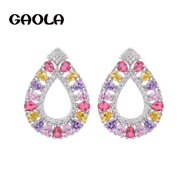 gaola fashion jewelry waterdrop earrings silver plated cubic zircon stud earring for women gift gle6032, Golden;silver
gaola fashion jewelry waterdrop earrings silver plated cubic zircon stud earring for women gift gle6032, Golden;silver