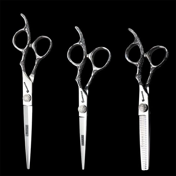 hair scissors 6 inch 7 cutting professional hairdressing set barber personality
hair scissors 6 inch 7 cutting professional hairdressing set barber personality