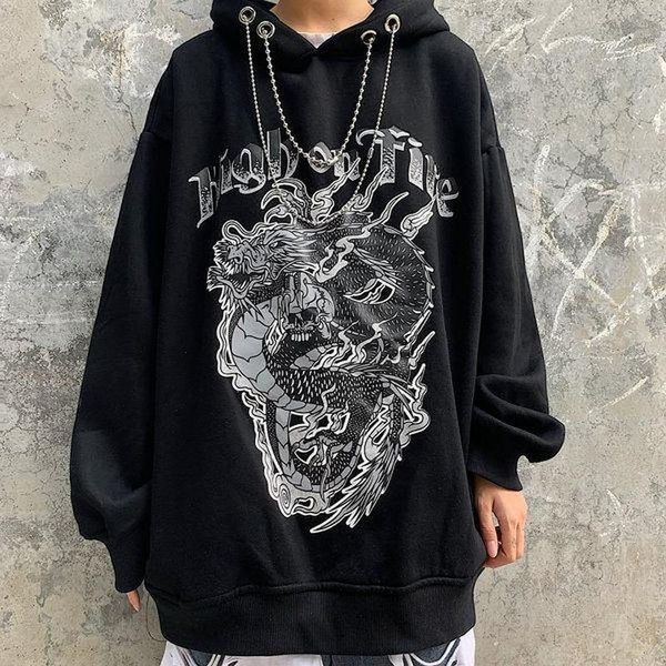 hoodies women clothes dragon print sweatshirts hip hop female hoodie streetwear punk devil print 2020 spring loose, Black
hoodies women clothes dragon print sweatshirts hip hop female hoodie streetwear punk devil print 2020 spring loose, Black