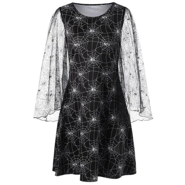 casual dresses women loose halloween party cobweb print yarn long sleeves mini for horrifying 2021 c30814, Black;gray
casual dresses women loose halloween party cobweb print yarn long sleeves mini for horrifying 2021 c30814, Black;gray