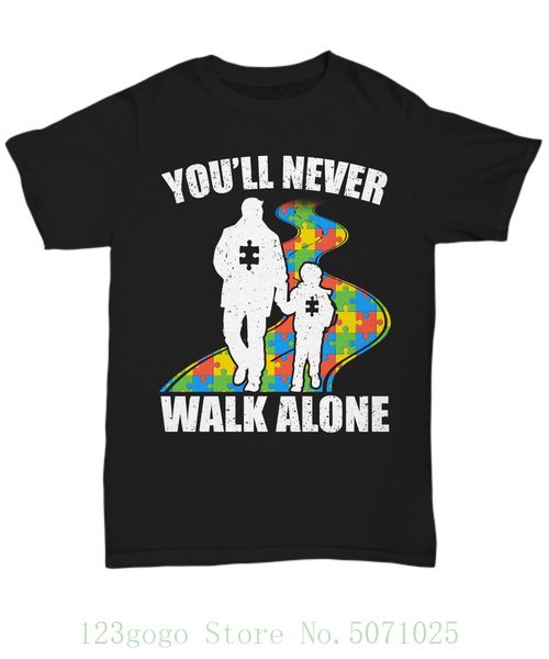dad autism awareness t shirt belief never walk alone tee gift grandpa puzzles boys 100% cotton
dad autism awareness t shirt belief never walk alone tee gift grandpa puzzles boys 100% cotton