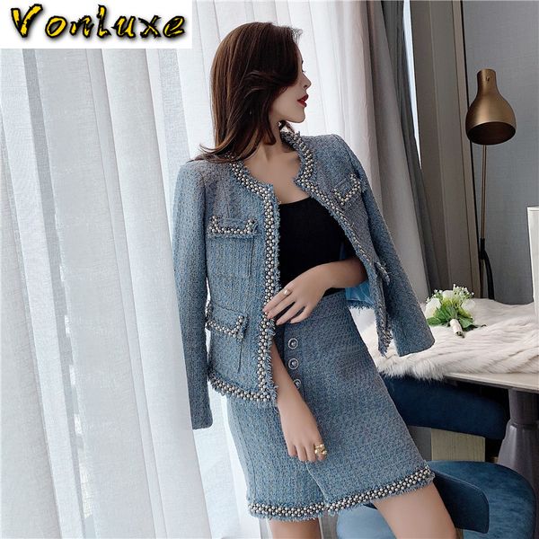 two piece dress women 2 set autumn winter tweed office ladies runway designer jacket coat fringe a line mini skirt suits, White
two piece dress women 2 set autumn winter tweed office ladies runway designer jacket coat fringe a line mini skirt suits, White