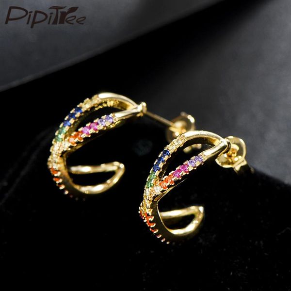 stud pipitree circle infinity earrings with cz stones cubic zirconia gold color for women lover jewelry birthday gift, Golden;silver
stud pipitree circle infinity earrings with cz stones cubic zirconia gold color for women lover jewelry birthday gift, Golden;silver