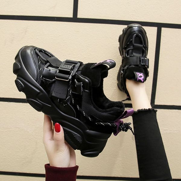 women's sports shoes plus size shoes net red super fire dad female ins tide korean version of the trend of wild, Black
women's sports shoes plus size shoes net red super fire dad female ins tide korean version of the trend of wild, Black