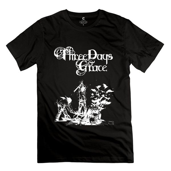 funny t shirts fashion 3 three days grace life starts now men's t shirt deepheather