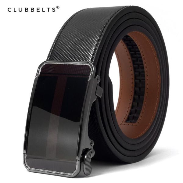 clubbelts men's leather ratchet belt with claret automatic buckle genuine leather glossy black belts for men, Black;brown
clubbelts men's leather ratchet belt with claret automatic buckle genuine leather glossy black belts for men, Black;brown