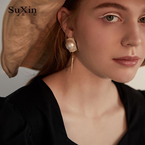suxin earrings 2020 new simple flower earrings for women long acrylic pendant jewelry gift, Silver
suxin earrings 2020 new simple flower earrings for women long acrylic pendant jewelry gift, Silver