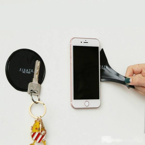 fixate gel pad strong stick glue wall/car sticker super powerful portable convenient gel pads mobile phone holder
fixate gel pad strong stick glue wall/car sticker super powerful portable convenient gel pads mobile phone holder