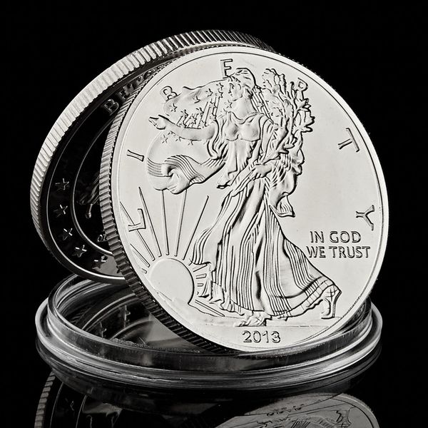 1oz american fine memorial 2013 liberty eagle in god we trust silver plated coin home decorations collectibles gifts
1oz american fine memorial 2013 liberty eagle in god we trust silver plated coin home decorations collectibles gifts