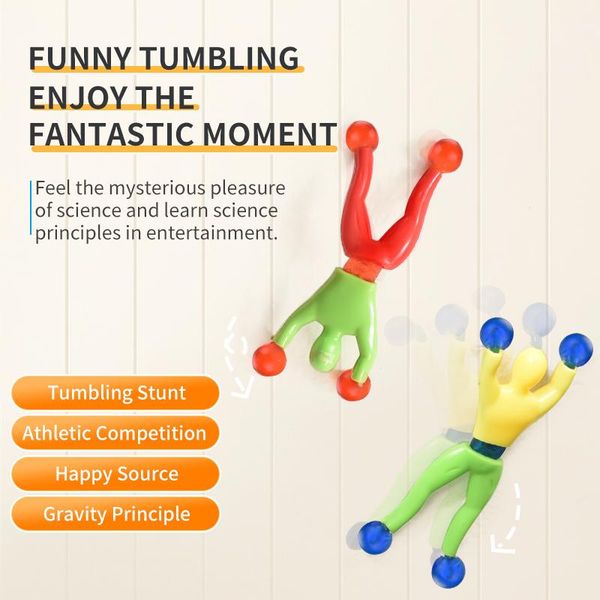 color funny sticky wall climbing kid climber flip plastic men fillers educational toy birthday vent novel gift party supplies
color funny sticky wall climbing kid climber flip plastic men fillers educational toy birthday vent novel gift party supplies