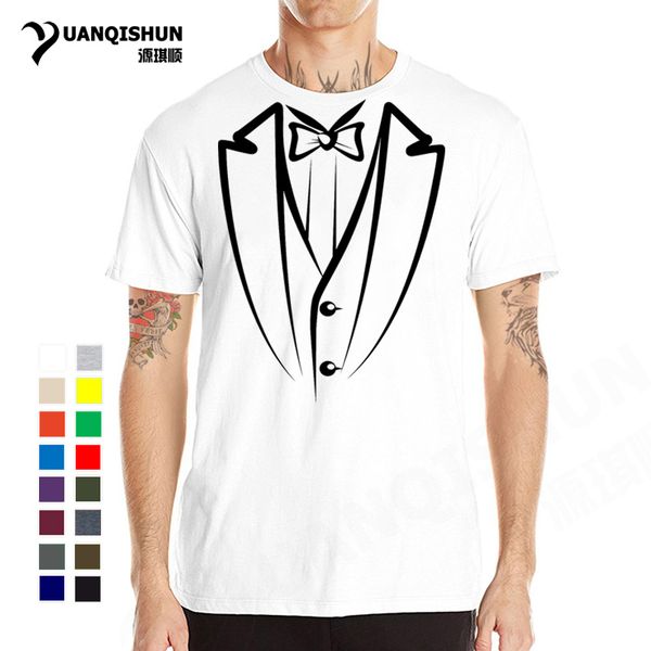 yuanqishun gentleman suit bow tie design t shirts men's brand t-shirt casual custom men fake tie tees
yuanqishun gentleman suit bow tie design t shirts men's brand t-shirt casual custom men fake tie tees