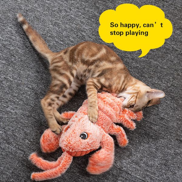 для кошек pet плюшевые игрушки usb зарядка прикуса закручивания moving lobster взаимодействующей
для кошек pet плюшевые игрушки usb зарядка прикуса закручивания moving lobster взаимодействующей