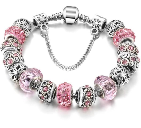 silver-plated crystal field of daisies murano glass&crystal european charm beads pa style bracelets, Black
silver-plated crystal field of daisies murano glass&crystal european charm beads pa style bracelets, Black