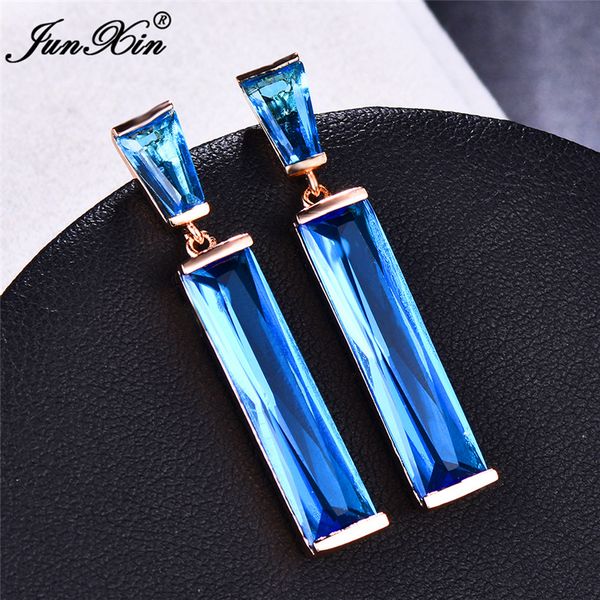 dangle & chandelier luxury female blue stone drop earrings fashion silver color rose gold wedding jewelry vintage long for women
dangle & chandelier luxury female blue stone drop earrings fashion silver color rose gold wedding jewelry vintage long for women