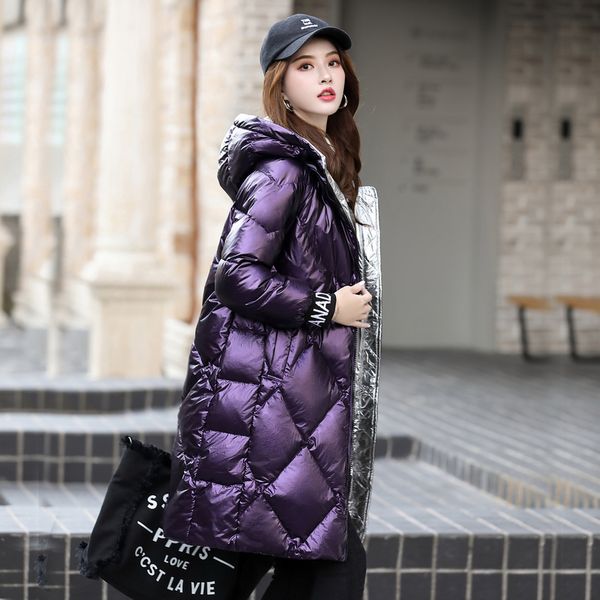 90% white duck down jacket thick warm coat female winter parkas woman korean hooded women's coats 2020 mujeres abrigos pph1694, Black
90% white duck down jacket thick warm coat female winter parkas woman korean hooded women's coats 2020 mujeres abrigos pph1694, Black