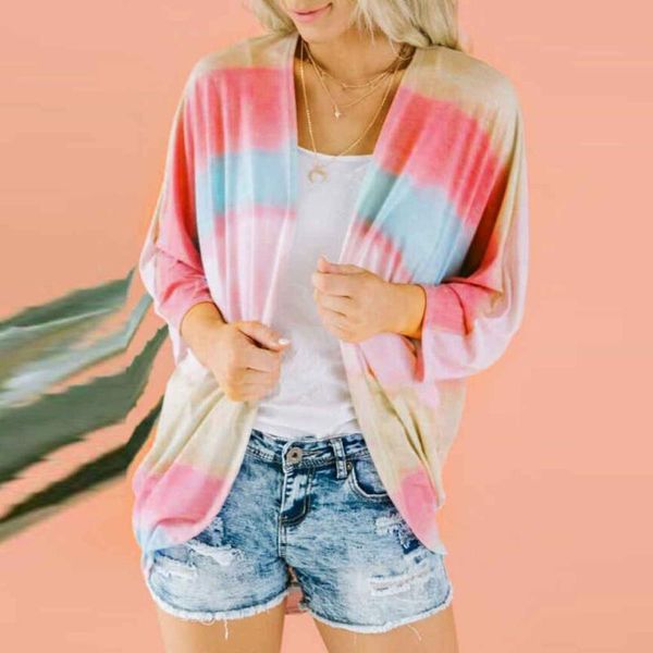 women's knits & tees fashion women cardigan sweaters ladies autumn winter loose stripe print long sleeves smock blouses knitted coat #, White
women's knits & tees fashion women cardigan sweaters ladies autumn winter loose stripe print long sleeves smock blouses knitted coat #, White