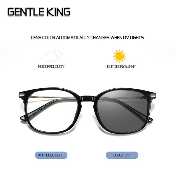 gentle king new pchromic filter computer glasses for blocking uv anti blue light eye eyestrain transition gaming glasses, White;black
gentle king new pchromic filter computer glasses for blocking uv anti blue light eye eyestrain transition gaming glasses, White;black