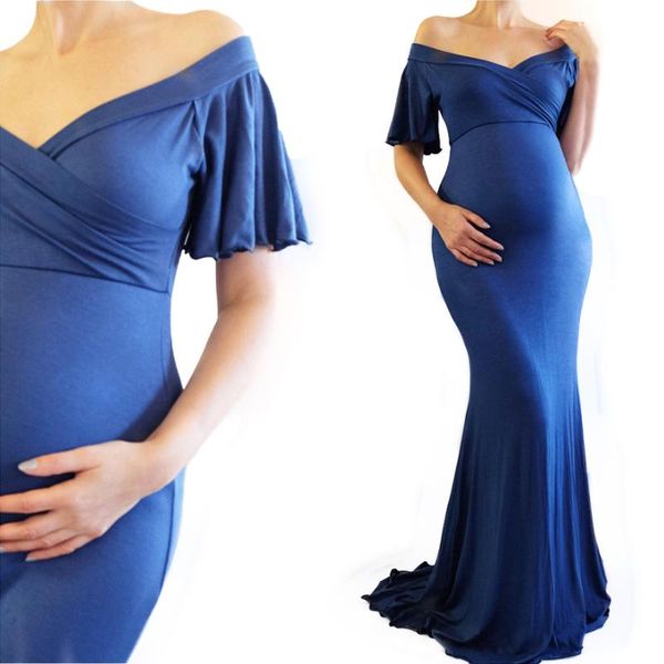 new women pregnant blue long maxi dresses maternity dress pgraphy session p clothes pregnancy summer beach dress, White
new women pregnant blue long maxi dresses maternity dress pgraphy session p clothes pregnancy summer beach dress, White