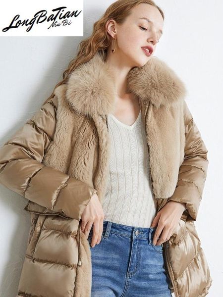 winter jacket women's female rex coats women white duck down jackets fur collar parkas woman tn202, Black
winter jacket women's female rex coats women white duck down jackets fur collar parkas woman tn202, Black