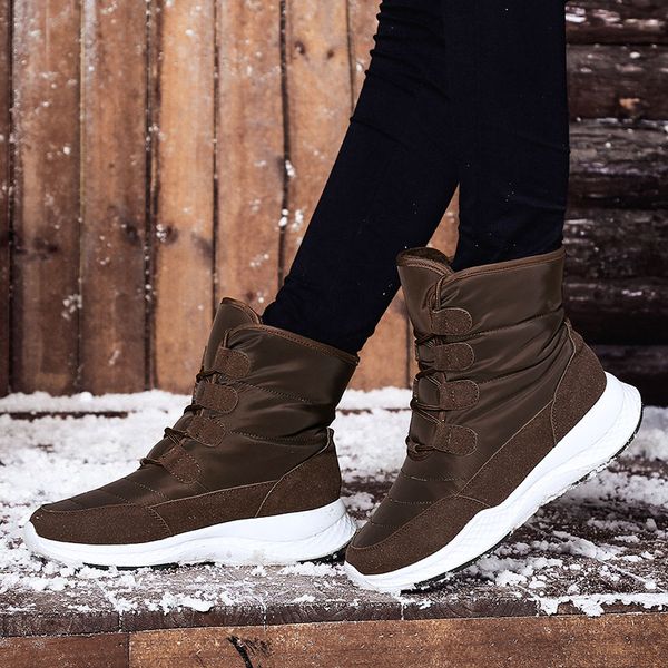 2020women boots waterproof winter shoes women snow boots platform keep warm ankle winter with thick fur heels botas mujer, Black
2020women boots waterproof winter shoes women snow boots platform keep warm ankle winter with thick fur heels botas mujer, Black