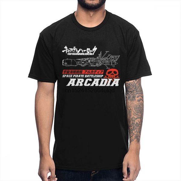 men young design battleship arcadia space pirate captain harlock t shirt o-neck healthy cotton awesome tee shirt
men young design battleship arcadia space pirate captain harlock t shirt o-neck healthy cotton awesome tee shirt