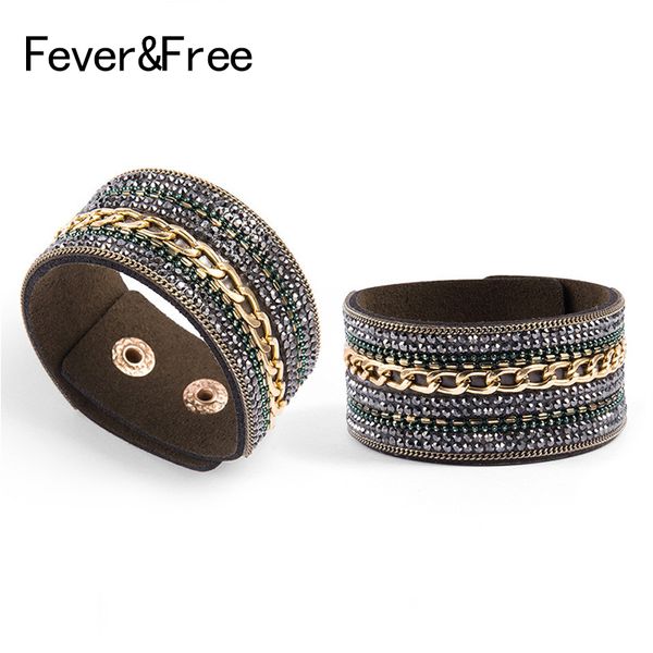 tennis fever&dainty boho bracelets & bangles women wide leather crystal bracelet suede femme vintage jewelry wholesale, Golden;silver
tennis fever&dainty boho bracelets & bangles women wide leather crystal bracelet suede femme vintage jewelry wholesale, Golden;silver