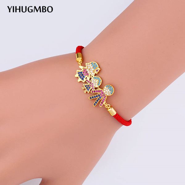 link, chain yihugmbo shiny happy family charm bracelets for women rope rainbow cubic zirconia cz jewelry holidays gifts, Black
link, chain yihugmbo shiny happy family charm bracelets for women rope rainbow cubic zirconia cz jewelry holidays gifts, Black