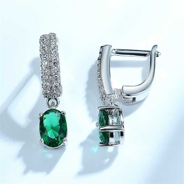 925 silver oval green emerald earrings pendientes set drop hoop stud dangle trendy classic wedding party engagement for women, Golden;silver
925 silver oval green emerald earrings pendientes set drop hoop stud dangle trendy classic wedding party engagement for women, Golden;silver