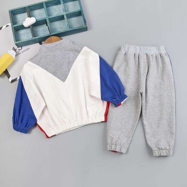 kids clothes boys 2-piece v sweatshirt + cotton pants with side stripe children toddler boy spring autumn clothing set y200901, White
kids clothes boys 2-piece v sweatshirt + cotton pants with side stripe children toddler boy spring autumn clothing set y200901, White