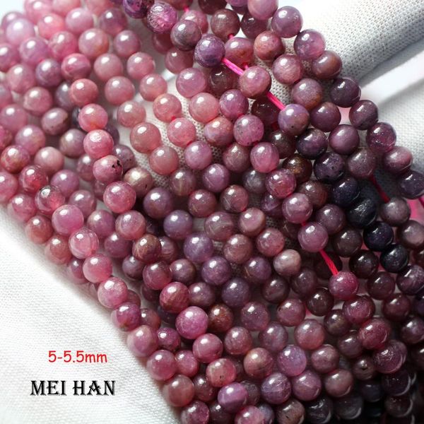 other meihan (1 strand/set) 5-5.5mm & 5.5-6mm natural burma rubyy smooth round stone beads for jewerly bracelet necklace diy making
other meihan (1 strand/set) 5-5.5mm & 5.5-6mm natural burma rubyy smooth round stone beads for jewerly bracelet necklace diy making