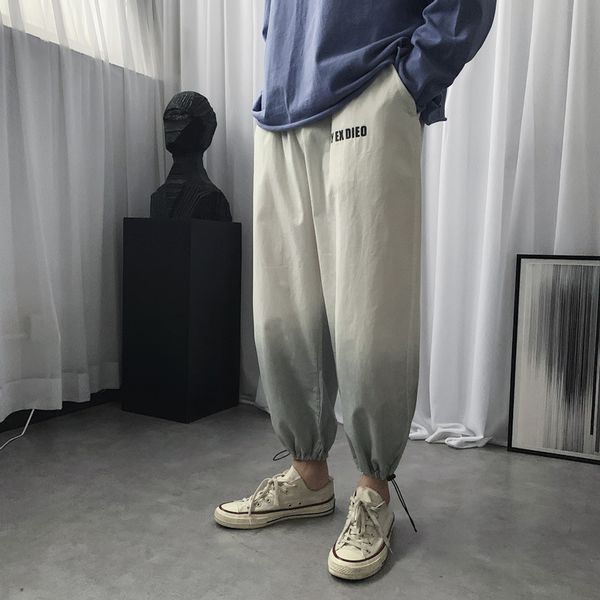 men's pants 2021 arrival harajuku japanese style letter printed fashionable jogger trousers hip hop autumn casual male harem, Black
men's pants 2021 arrival harajuku japanese style letter printed fashionable jogger trousers hip hop autumn casual male harem, Black