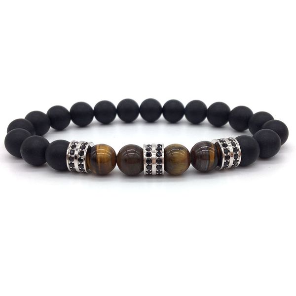 2020 trendy geometric charm bracelet men classic natural tiger eye & matte beads bracelet for men jewelry gift, Golden;silver
2020 trendy geometric charm bracelet men classic natural tiger eye & matte beads bracelet for men jewelry gift, Golden;silver