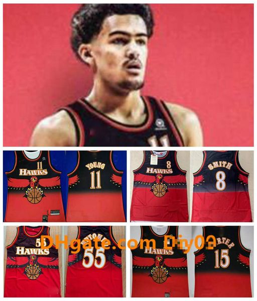 atlanta hawks throwback jersey 11 trae young 15 vince carter 8 smith 55 dikembe mutombo vintage red stitched basketball jerseys, Black;red
atlanta hawks throwback jersey 11 trae young 15 vince carter 8 smith 55 dikembe mutombo vintage red stitched basketball jerseys, Black;red