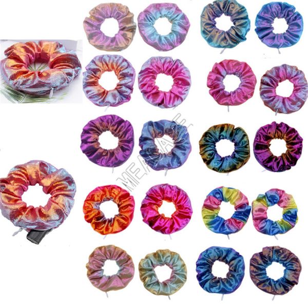 shiny gradient color hair scrunchie women ladies girls ponytail holder fashion zipper scrunchies hair accessory hairbands wrist ankle d91507, Silver
shiny gradient color hair scrunchie women ladies girls ponytail holder fashion zipper scrunchies hair accessory hairbands wrist ankle d91507, Silver