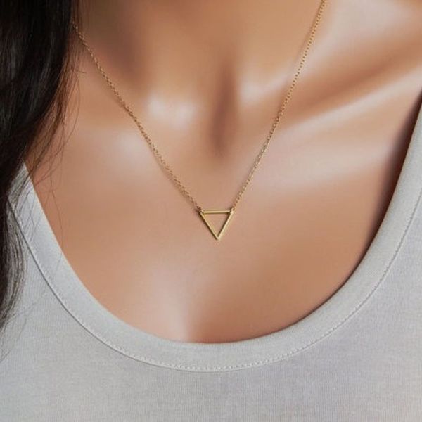 women triangle choker necklace chain necklaces jewelry lady silver color trendy trendy stainless steel collares naszyjnik
women triangle choker necklace chain necklaces jewelry lady silver color trendy trendy stainless steel collares naszyjnik