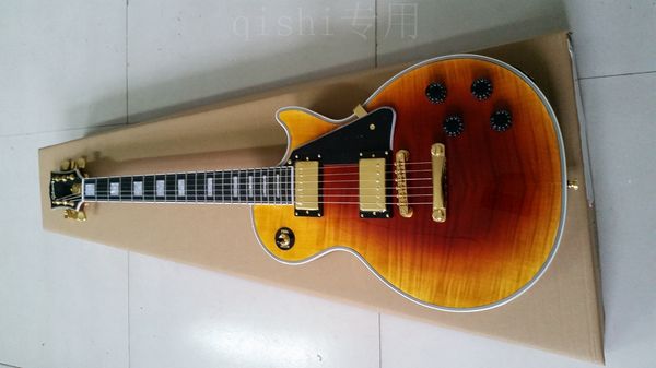 ebony fingerboard wholesale prices custom electric guitar in red burstmaple flame top
ebony fingerboard wholesale prices custom electric guitar in red burstmaple flame top