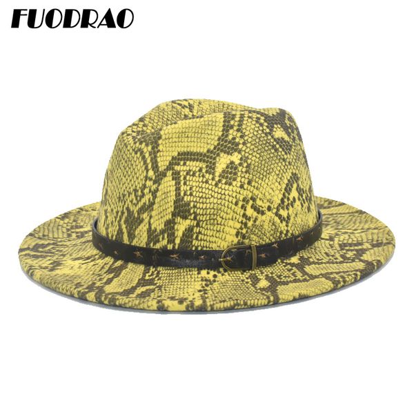 wide brim hats fuodrao elegant ladies fedoras men's autumn and winter wool hat retro jazz wide-brimmed gentleman fashion f66, Blue;gray
wide brim hats fuodrao elegant ladies fedoras men's autumn and winter wool hat retro jazz wide-brimmed gentleman fashion f66, Blue;gray