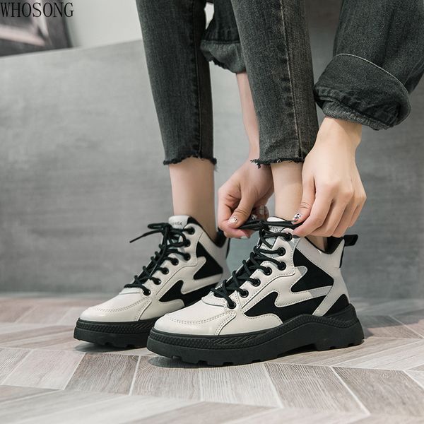 women boots 2020 autumn new fashion canvas casual ankle boots female comfortable autumn winter motorcycle shoes round toe, Black
women boots 2020 autumn new fashion canvas casual ankle boots female comfortable autumn winter motorcycle shoes round toe, Black