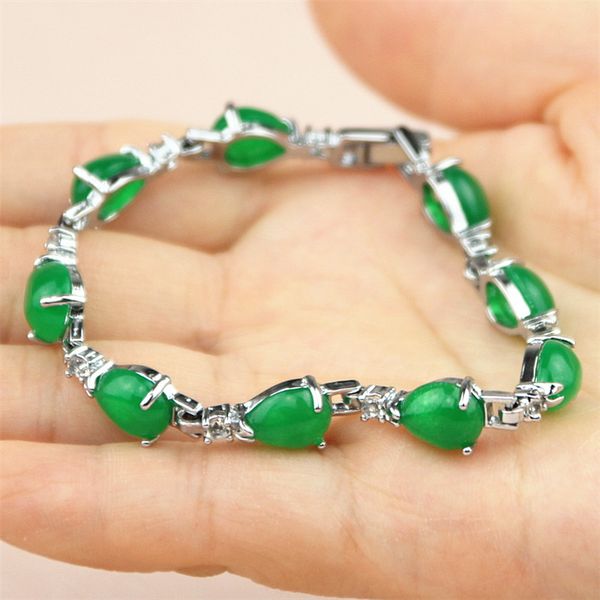 tennis exquisite bracelet heart-shaped green beads double color three design is optional elegant female style, Golden;silver
tennis exquisite bracelet heart-shaped green beads double color three design is optional elegant female style, Golden;silver