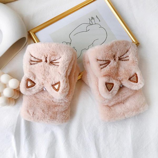 fashion women winter gloves lovely warm flip over thickening cat plush gloves mitaines femme hiver w1010, Blue;gray
fashion women winter gloves lovely warm flip over thickening cat plush gloves mitaines femme hiver w1010, Blue;gray