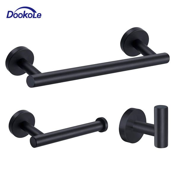 bath accessory set 3 pieces bathroom hardware set, matte black 304 stainless steel towel rack toilet paper holder robe hook
bath accessory set 3 pieces bathroom hardware set, matte black 304 stainless steel towel rack toilet paper holder robe hook
