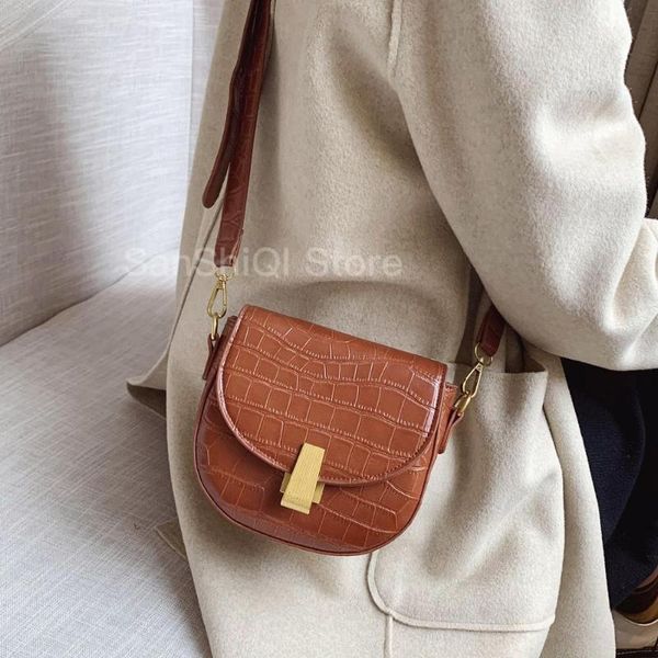 stone pattern pu leather saddle bags for women 2020 female solid color shoulder crossbody bag female handbags and purses
stone pattern pu leather saddle bags for women 2020 female solid color shoulder crossbody bag female handbags and purses