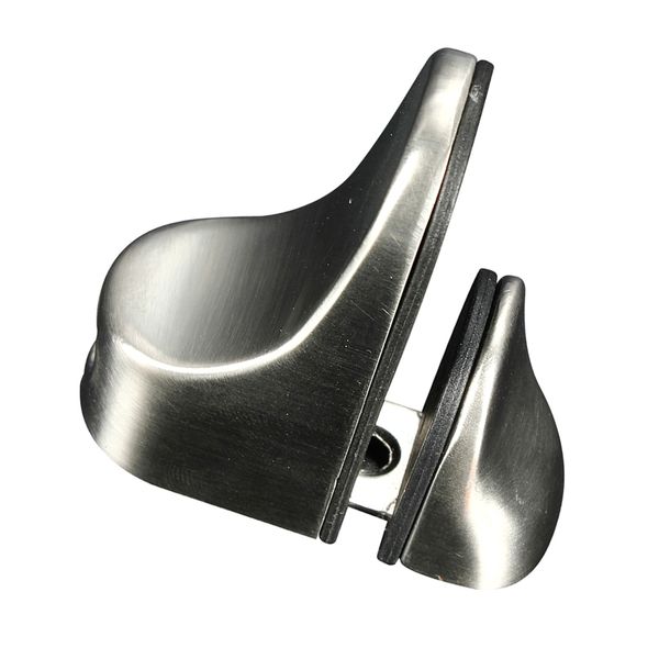 adjustable metal shelf holder bracket support for glass or wood shelves 
adjustable metal shelf holder bracket support for glass or wood shelves