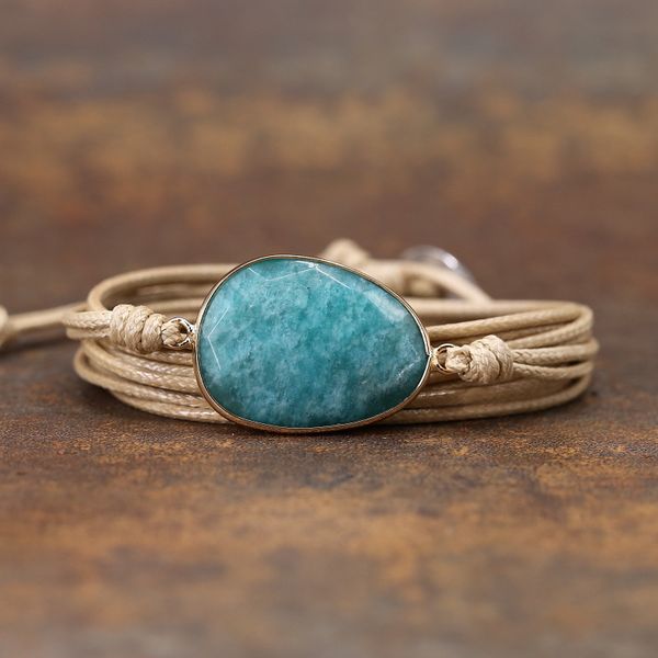 tennis bohomia style female bracelet with natural stone hand-woven multilayer wax rope bracelets fine jewelry for party gift wholesale, Golden;silver
tennis bohomia style female bracelet with natural stone hand-woven multilayer wax rope bracelets fine jewelry for party gift wholesale, Golden;silver
