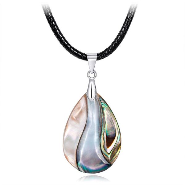 chains 2021 natural abalone shell necklace colorful water drops simple design woman lovers jewelry necklaces pendants, Silver
chains 2021 natural abalone shell necklace colorful water drops simple design woman lovers jewelry necklaces pendants, Silver